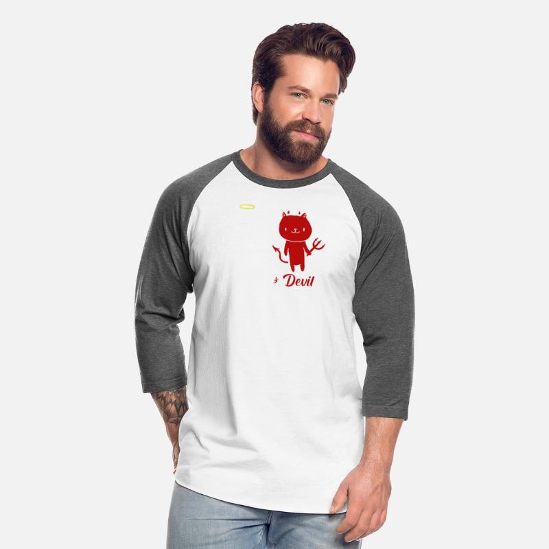 Angel And Devil Cat T-shirt