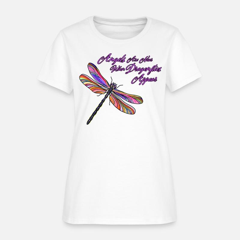 Angels Appear When Dragonflies Are Near -