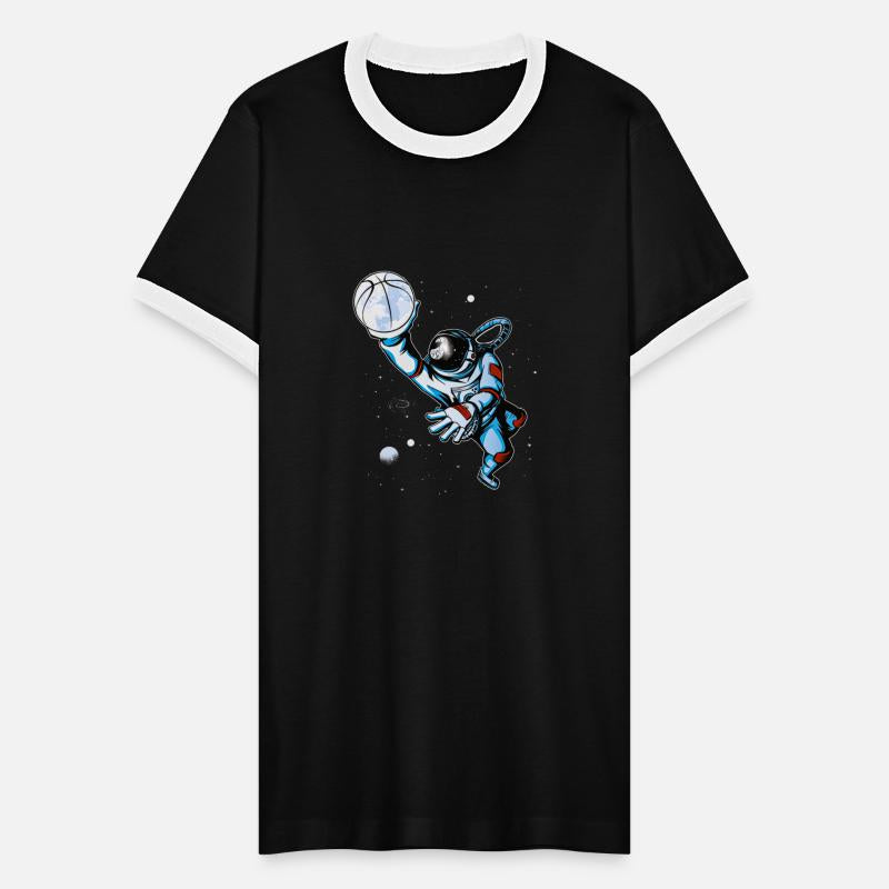 Astronaut Basketball Player In Space