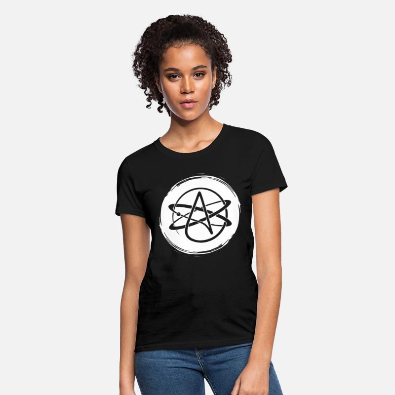 Atheism - white logo complete