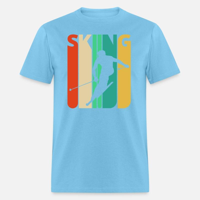 Awesome 70's Vintage Retro Skiing Gifts for Skiers