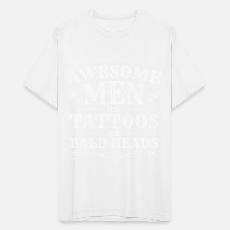 Awesome Men Have Tattos And Bald Heads