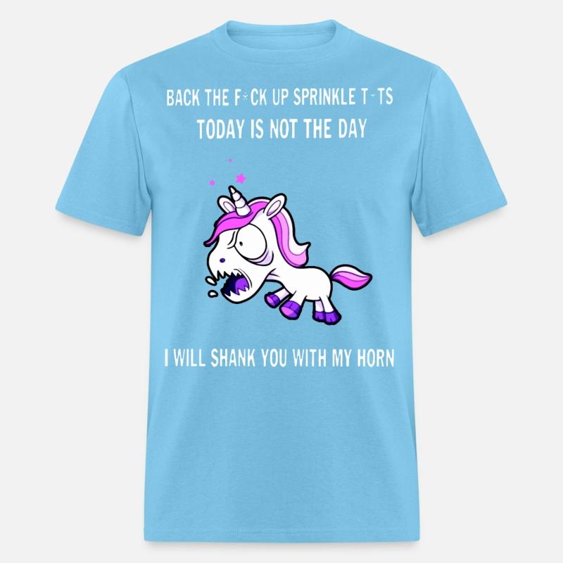 back the fuck up sprinkle tits today is not the da