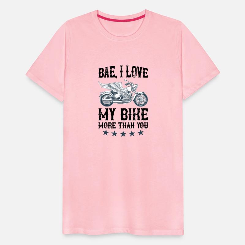 Bae,I love my bike more than you