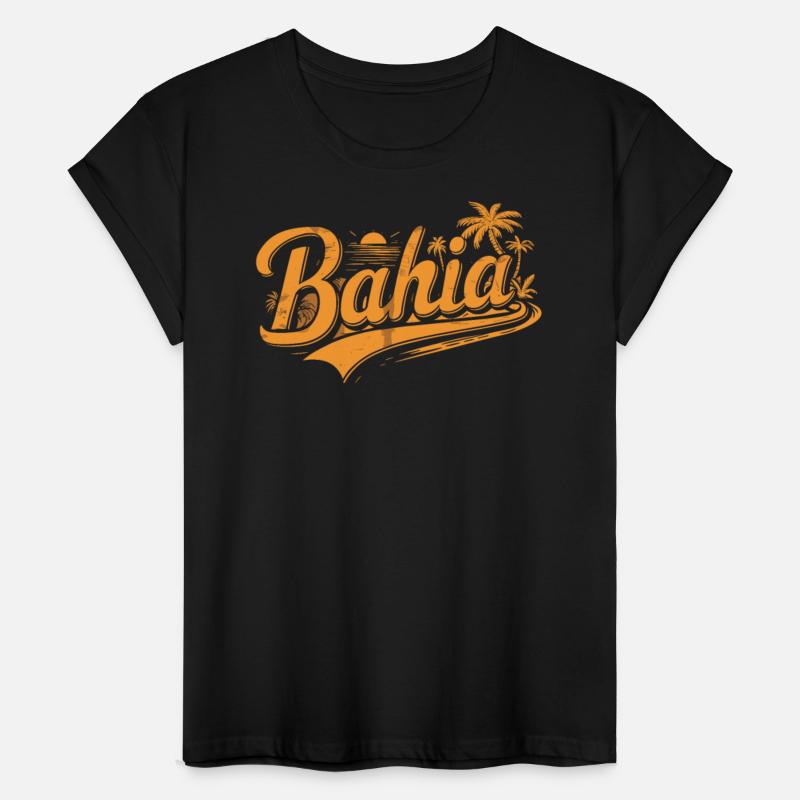 Bahia Brazil Souvenir Tropical Typography