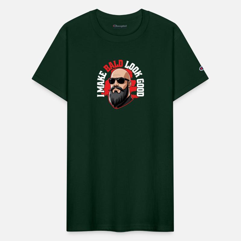 Balding Bald Shaved Head I Make Bald Look Good