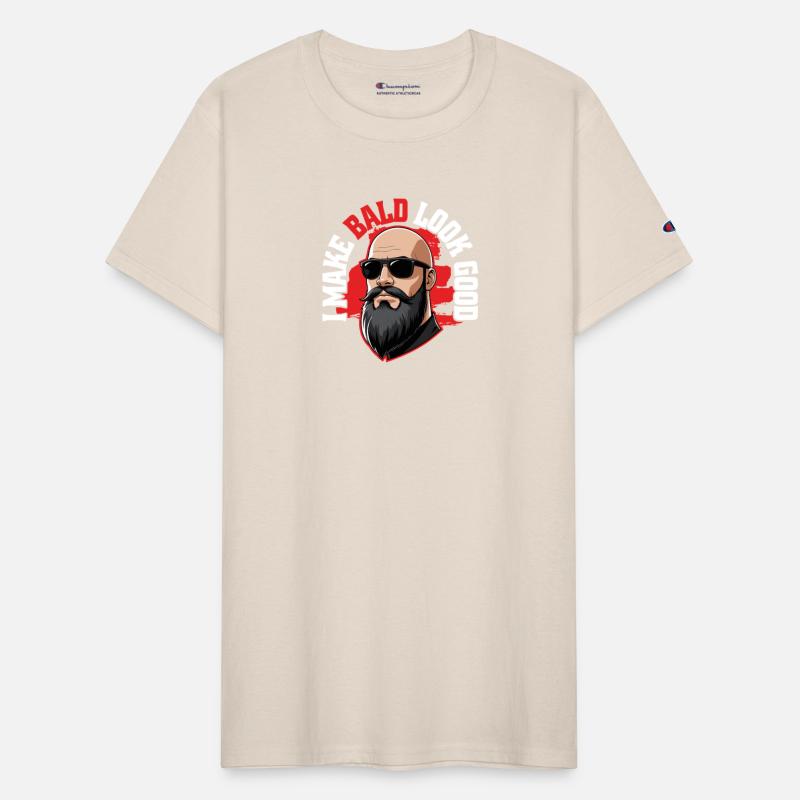 Balding Bald Shaved Head I Make Bald Look Good