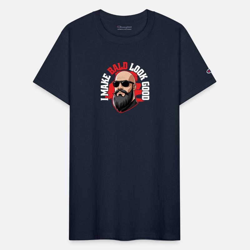 Balding Bald Shaved Head I Make Bald Look Good