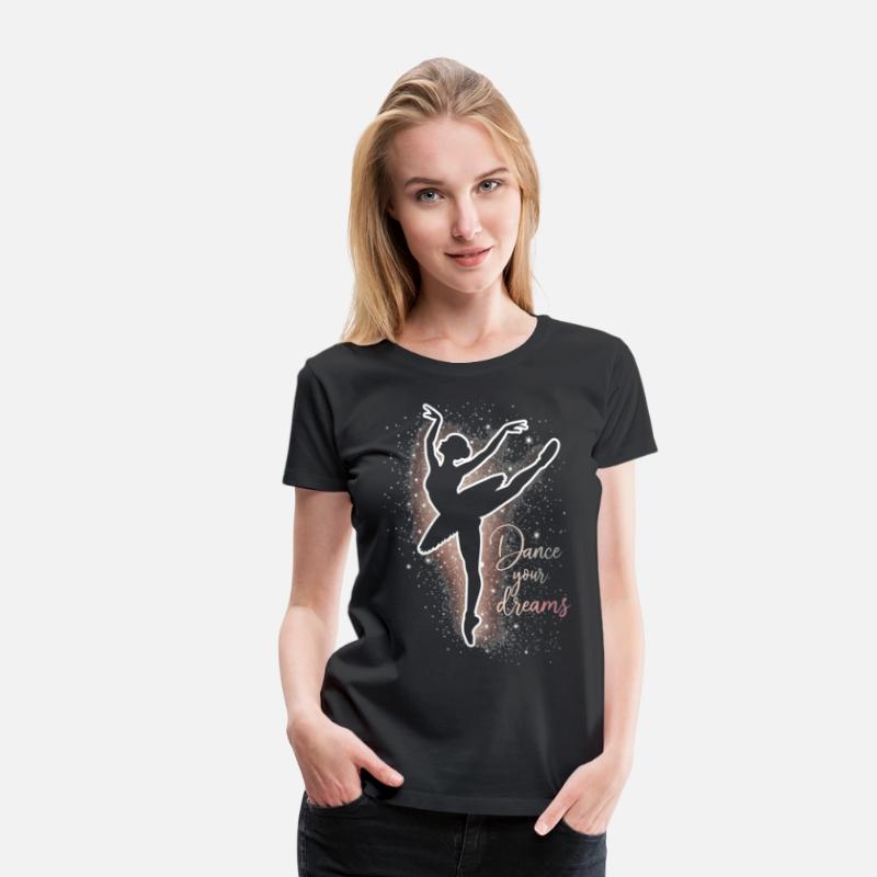 Ballerina Outline Dance Shirt – Transparent Balle