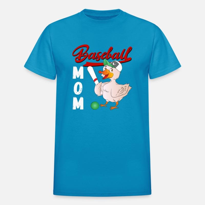 Baseball Mom Cartoon Duck Funny Baseball