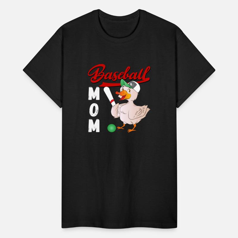 Baseball Mom Cartoon Duck Funny Baseball
