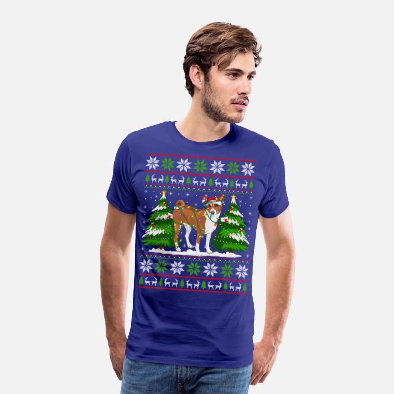 Basenji Dog Christmas Tree Lights