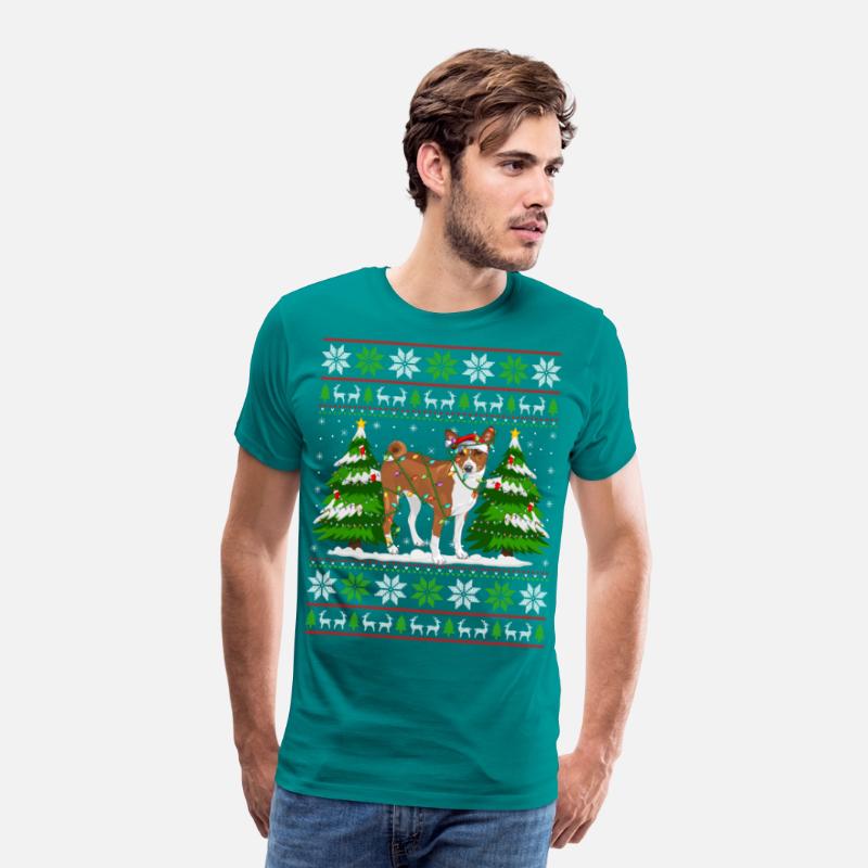Basenji Dog Christmas Tree Lights