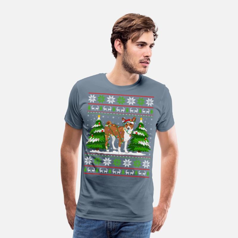 Basenji Dog Christmas Tree Lights