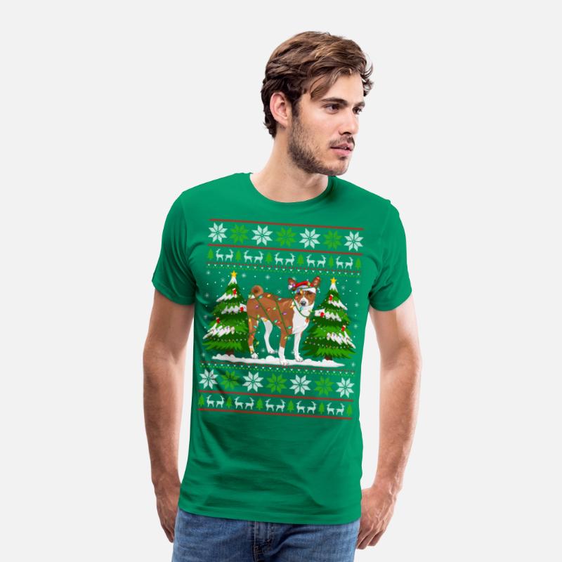 Basenji Dog Christmas Tree Lights
