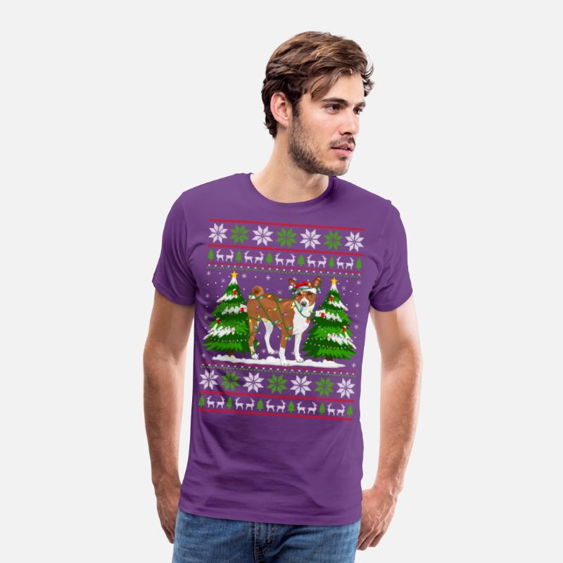 Basenji Dog Christmas Tree Lights