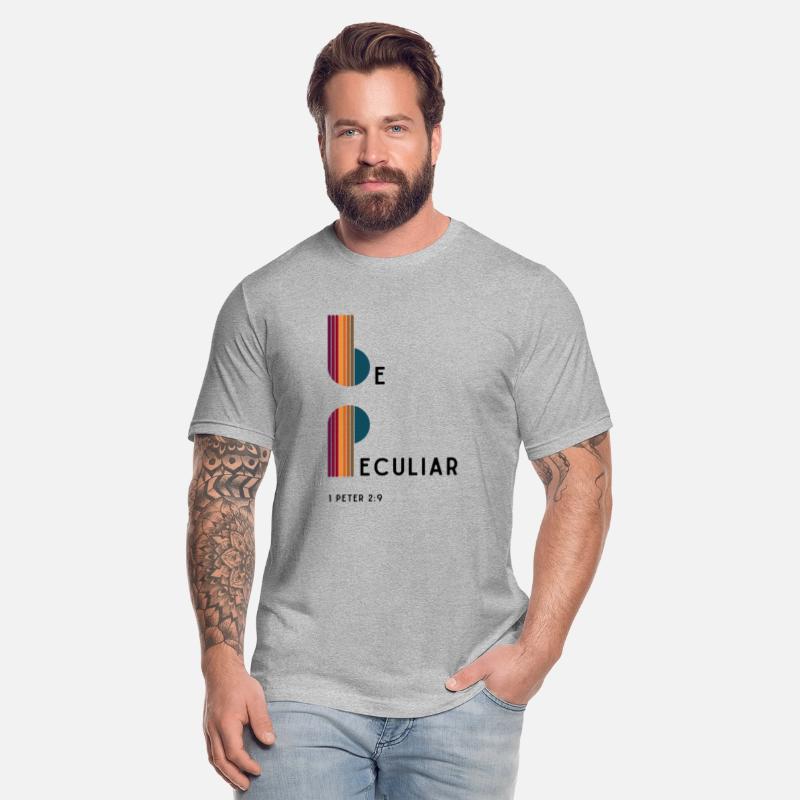 Be Peculiar Christian Retro White Tee