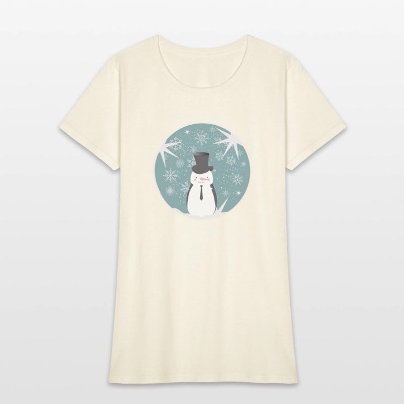 beautiful snowman & stars for Christmas