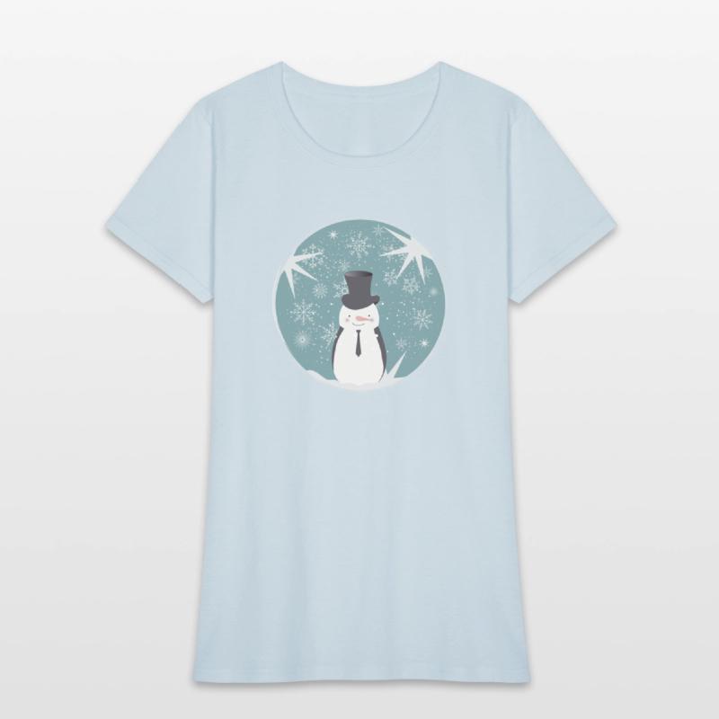 beautiful snowman & stars for Christmas