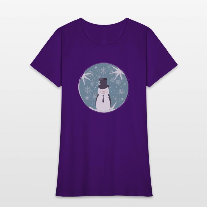 beautiful snowman & stars for Christmas