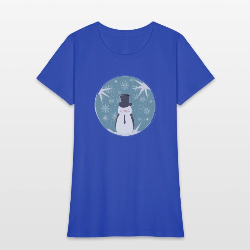 beautiful snowman & stars for Christmas