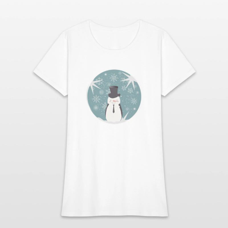 beautiful snowman & stars for Christmas