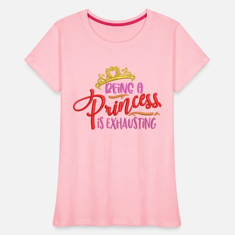 Being a Princess is Exhausting Embrodery Effect