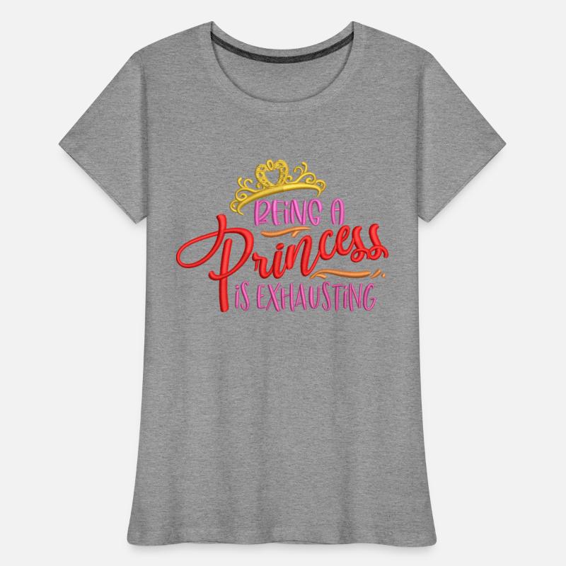 Being a Princess is Exhausting Embrodery Effect