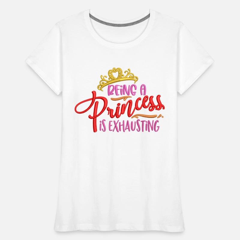Being a Princess is Exhausting Embrodery Effect