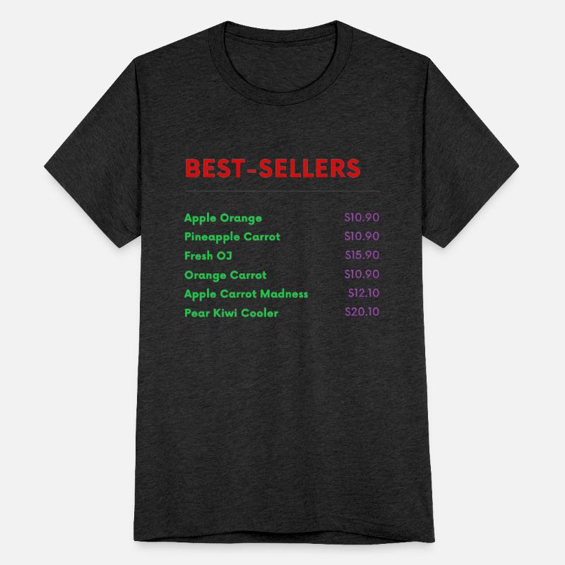 "Best sellers: A Fruity Fusion T-Shirt Design"