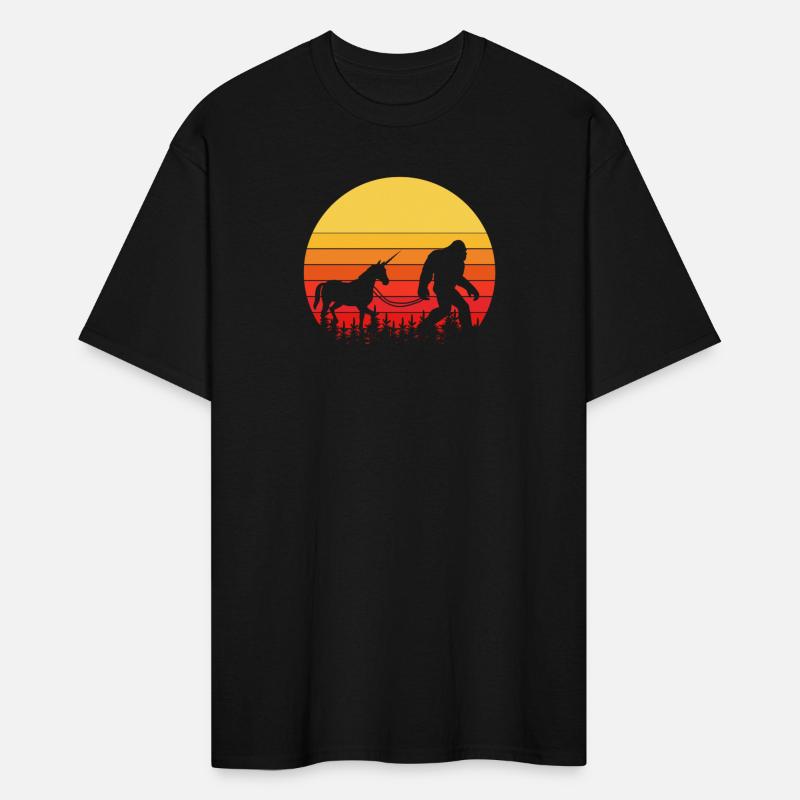 Bigfoot with his Unicorn