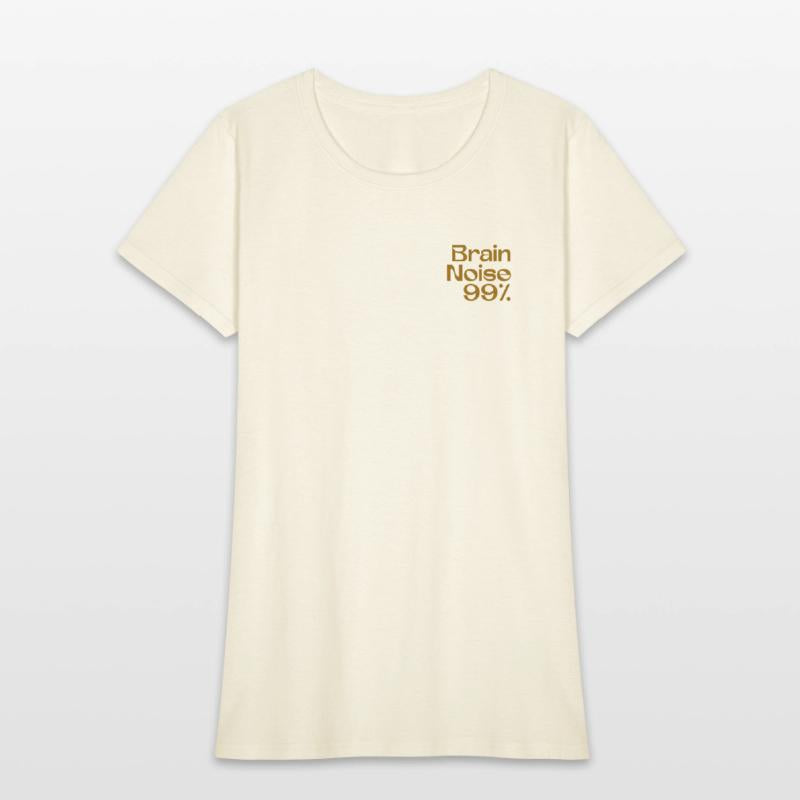 Brain Noise: 99% – Minimalist Anxiety Humor