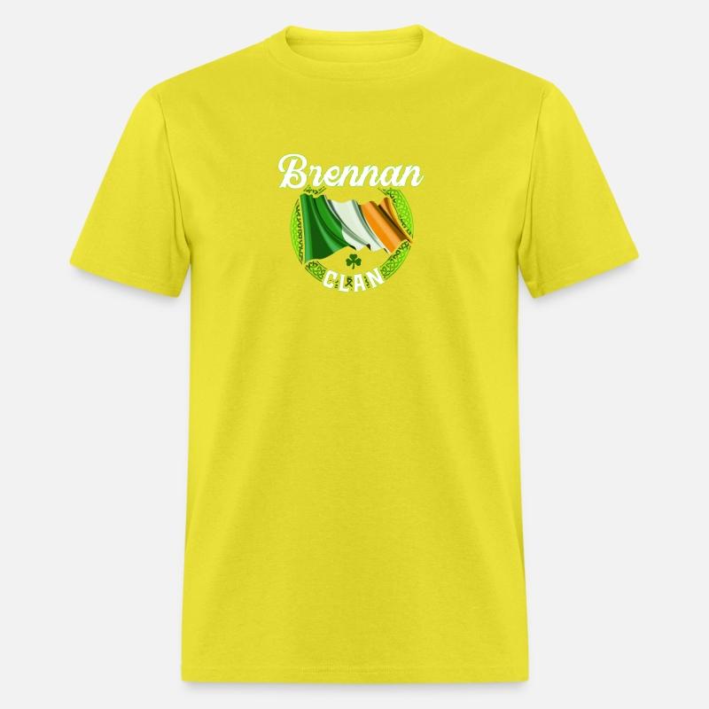 Brennan Surname Irish Last Name Ireland Flag