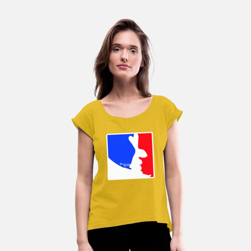 Bunny Ski Rabbit Skiing Red Blue Skiing Snow Logo