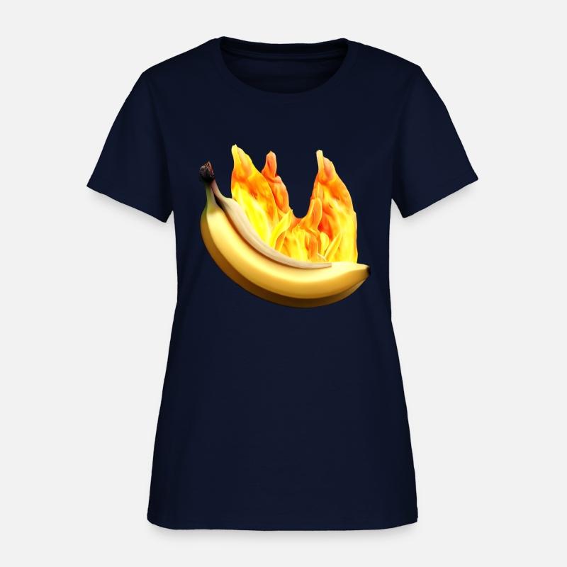 Burning banana