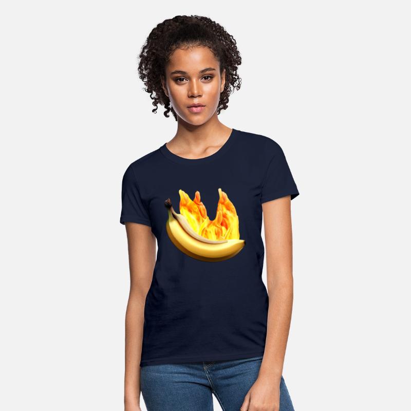 Burning banana