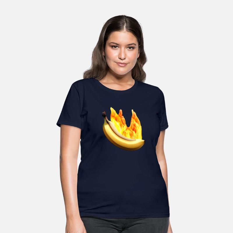 Burning banana