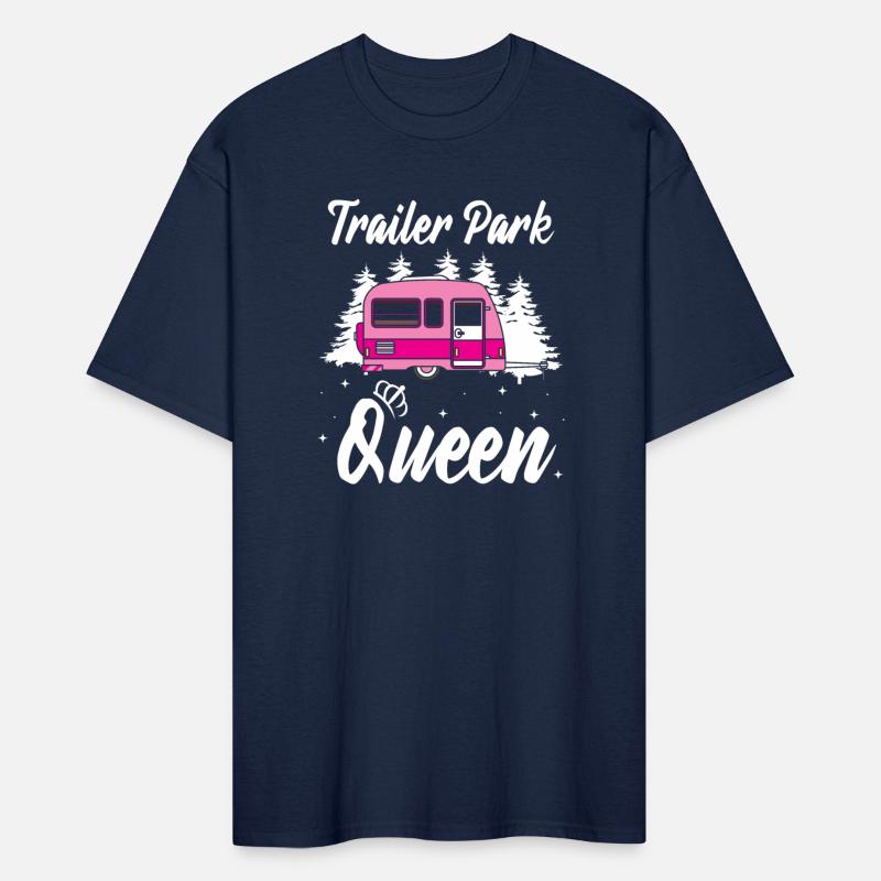 Camping Trailer Park Queen Funny Women Camper Gift