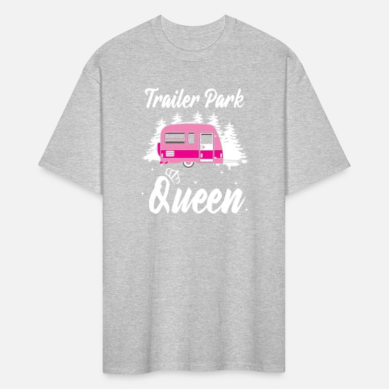 Camping Trailer Park Queen Funny Women Camper Gift