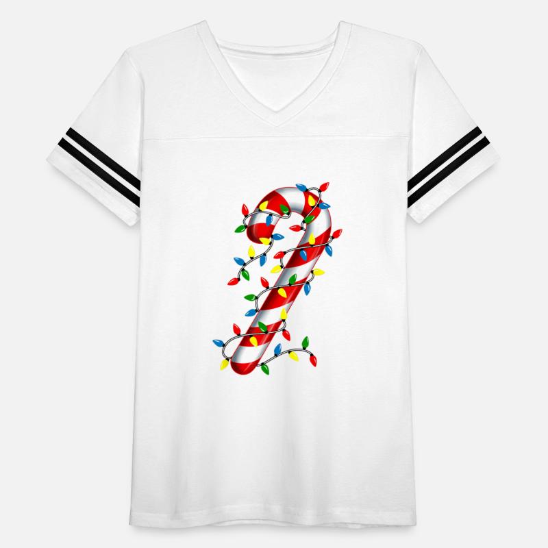 Candy Cane Merry and Bright Christmas Lights Candy