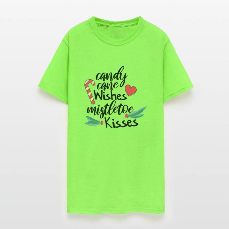 Candy cane wishes and mistletoe kisses