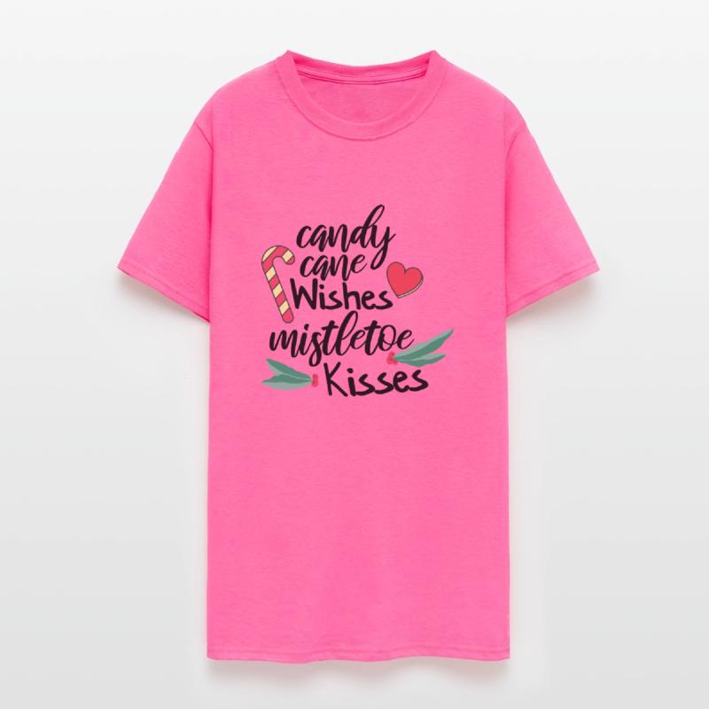 Candy cane wishes and mistletoe kisses