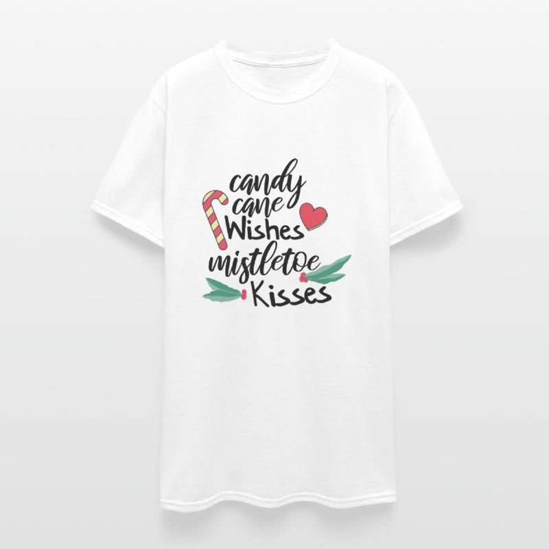 Candy cane wishes and mistletoe kisses