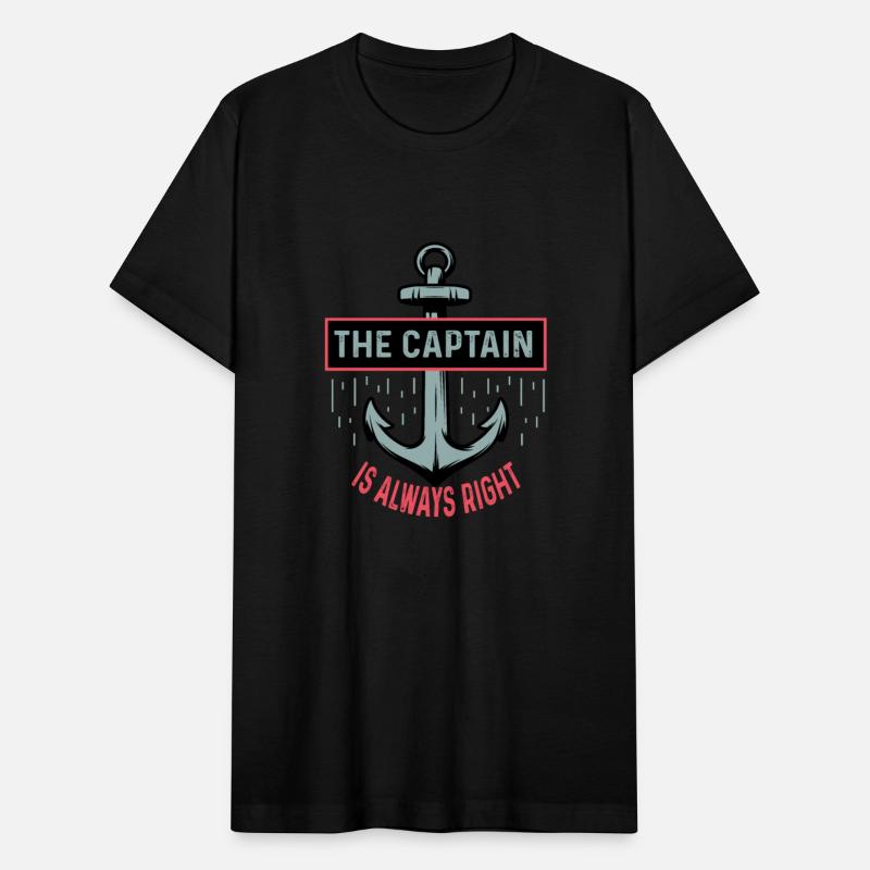 Captain Always Right Sailor Or Ship Captain Gift