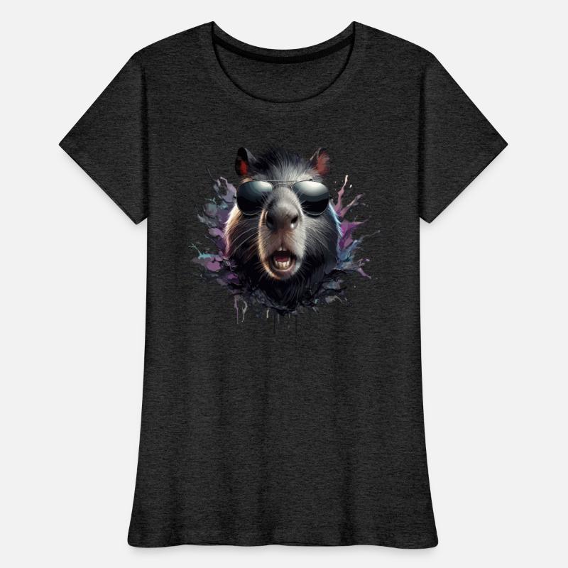 Capybara With Sunglasses Bad Boy Style