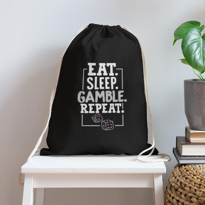 Casino Eat Sleep Gamble Repeat Dice Craps