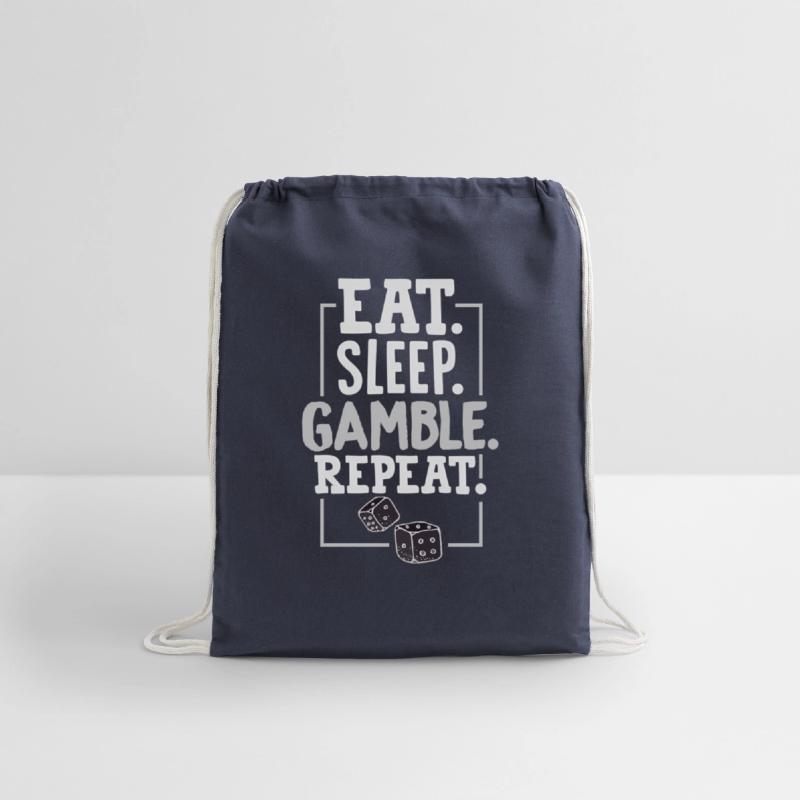 Casino Eat Sleep Gamble Repeat Dice Craps