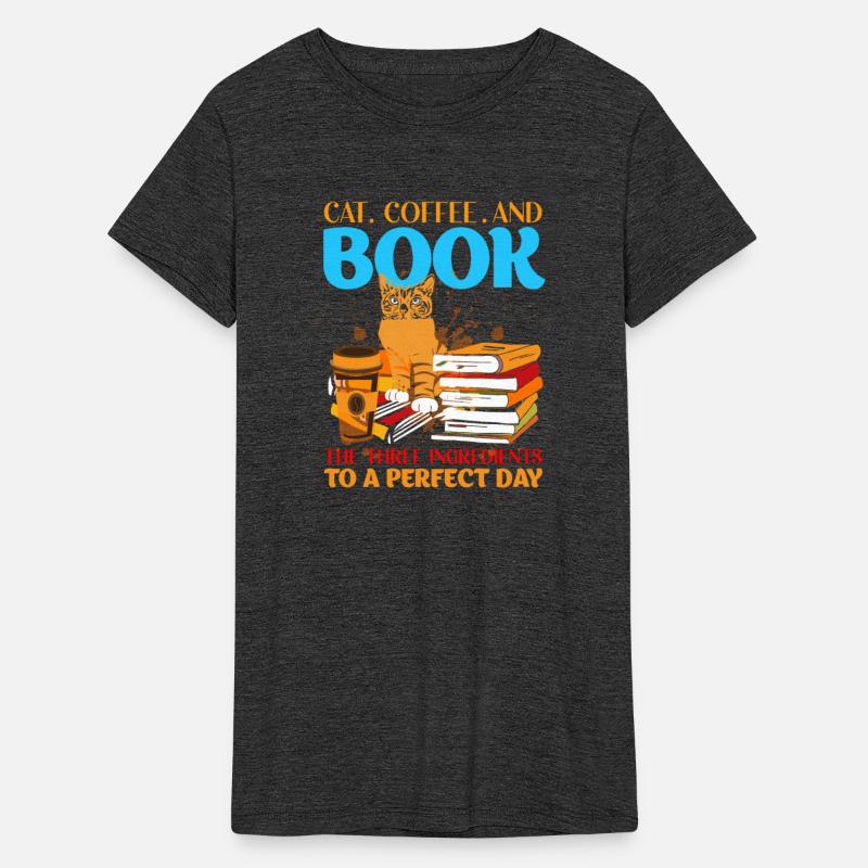 Cat, Coffee, and Book - Perfect Day Ingredients