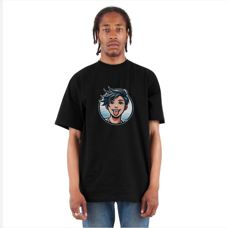 Cheeky Cartoon Boy – Playful & Fun