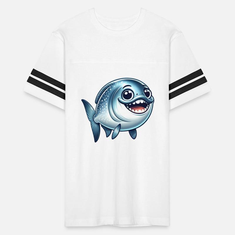 Cheerful Whale Cartoon